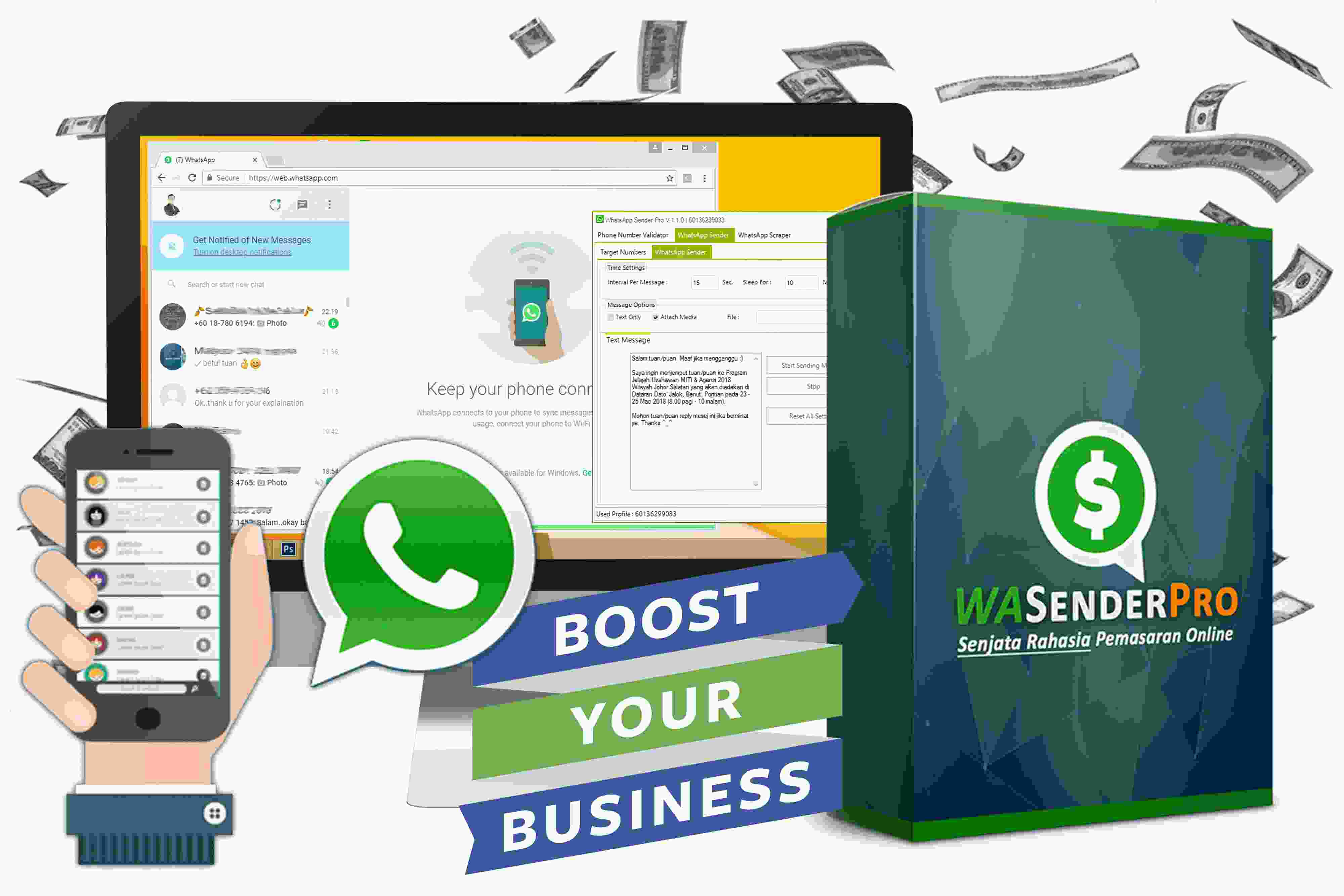 wa sender pro